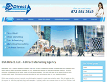 Tablet Screenshot of dsadirectllc.com